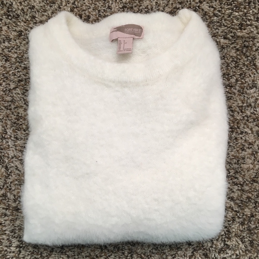 Forever 21 fuzzy sweater